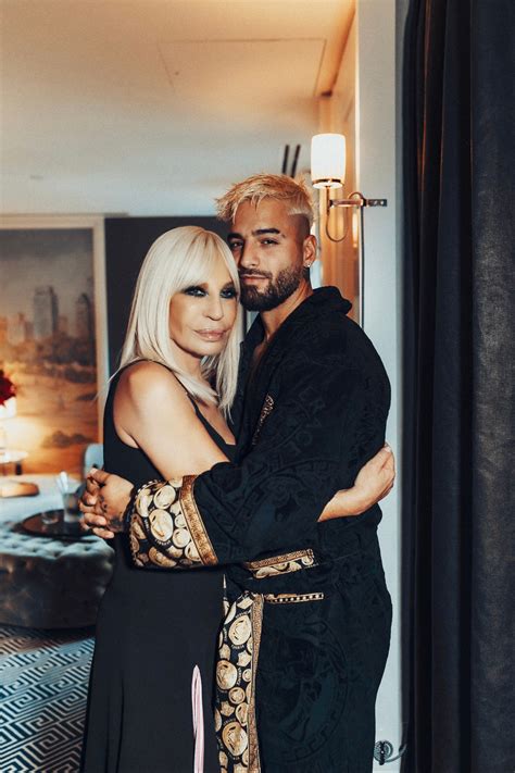 maluma and donatella versace relationship|Maluma’s Smoldering Met Gala Look Didn’t Skimp on Shine.